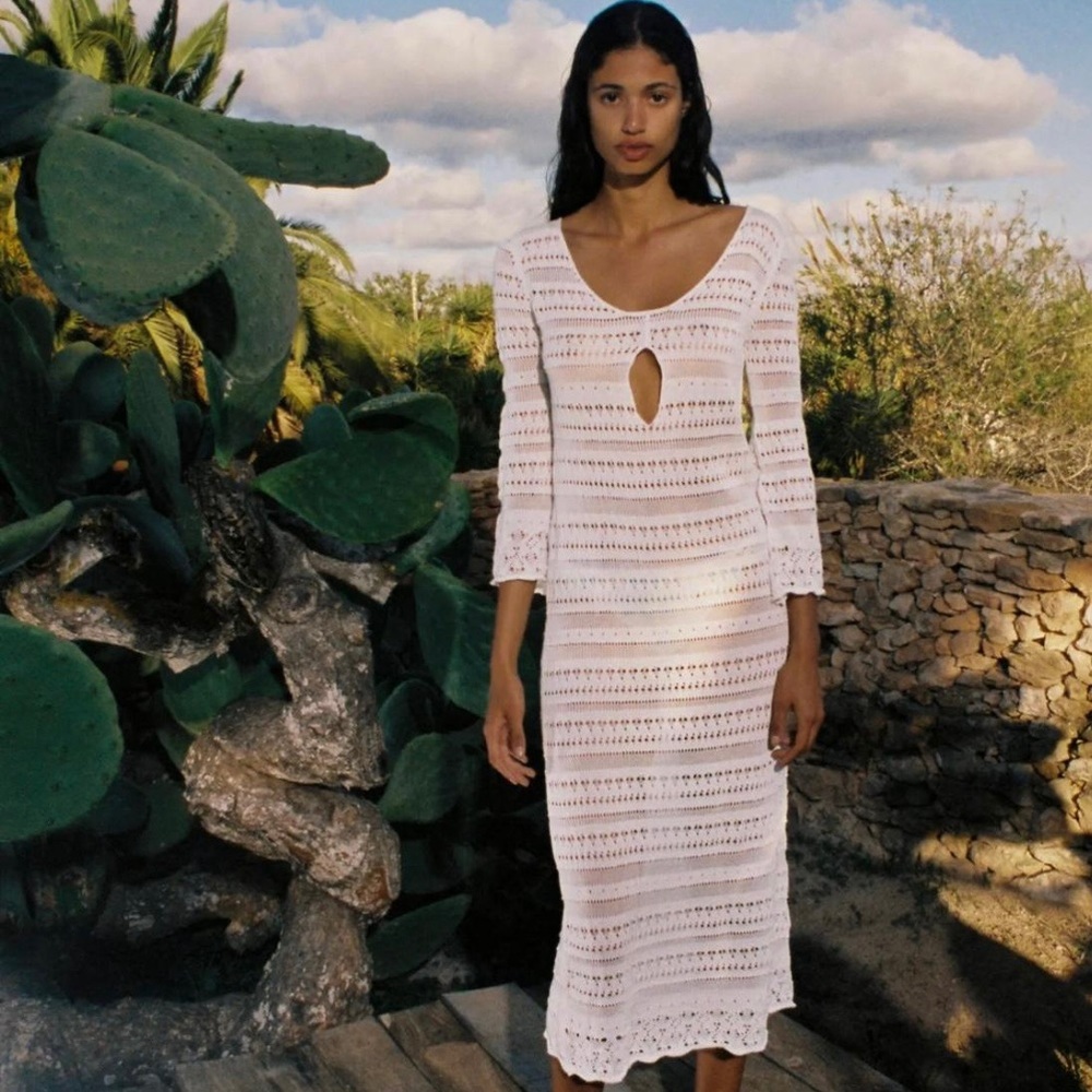 White Gimaguas dress